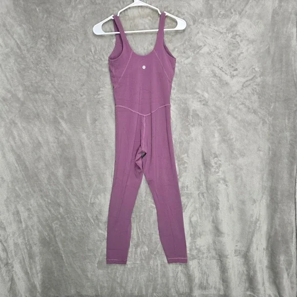 lululemon athletica Mauve/Purple One-Piece Jumpsuit Romper - Picture 4 of 7